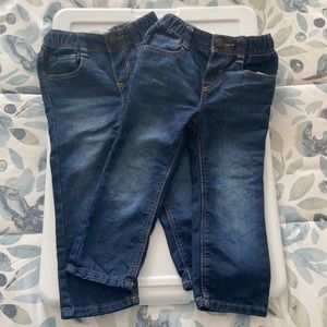 Bundle of Old Navy Snap Waist Straight Jeans